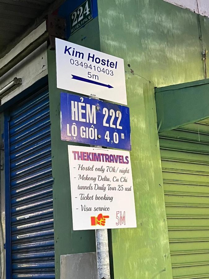 Kim Hostel Ho Şi Min Exterior foto
